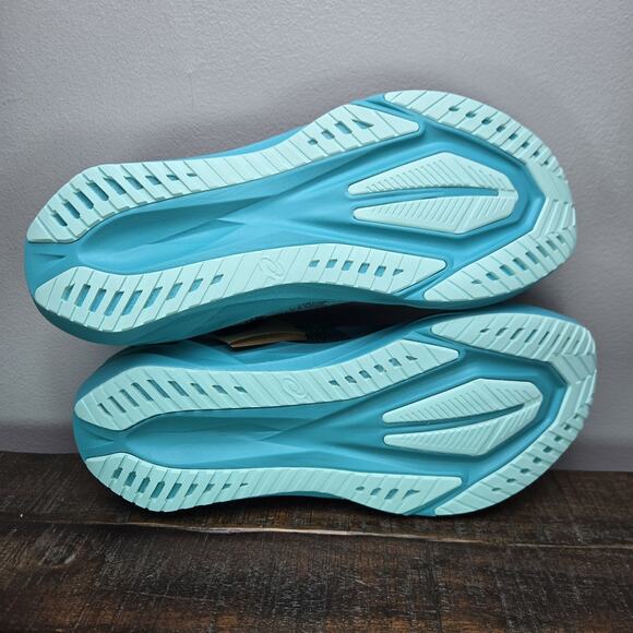 NEW ASICS Novablast 5 Mens Size 13 Running Shoes Wave Teal 1011b974 - Picture 9 of 13